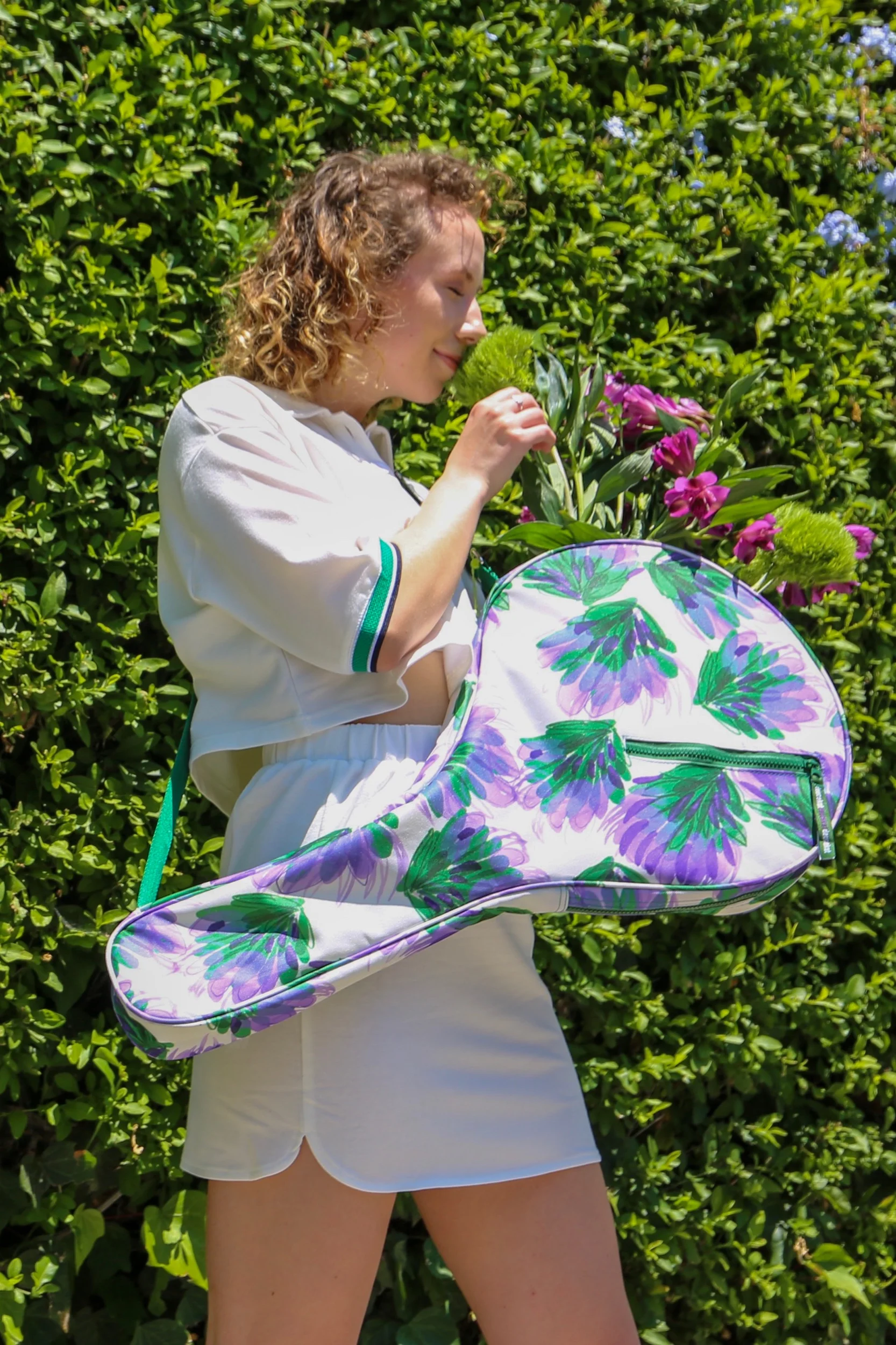 Jacaranda Bloom Tennis Bag