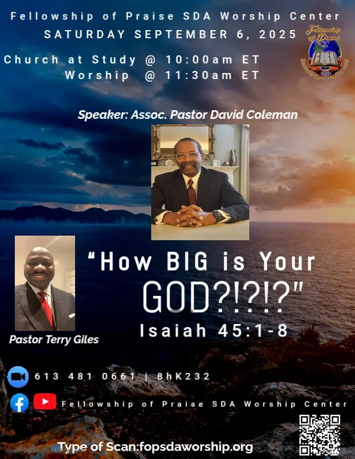 "How BIG is Your GOD?!?!?!"