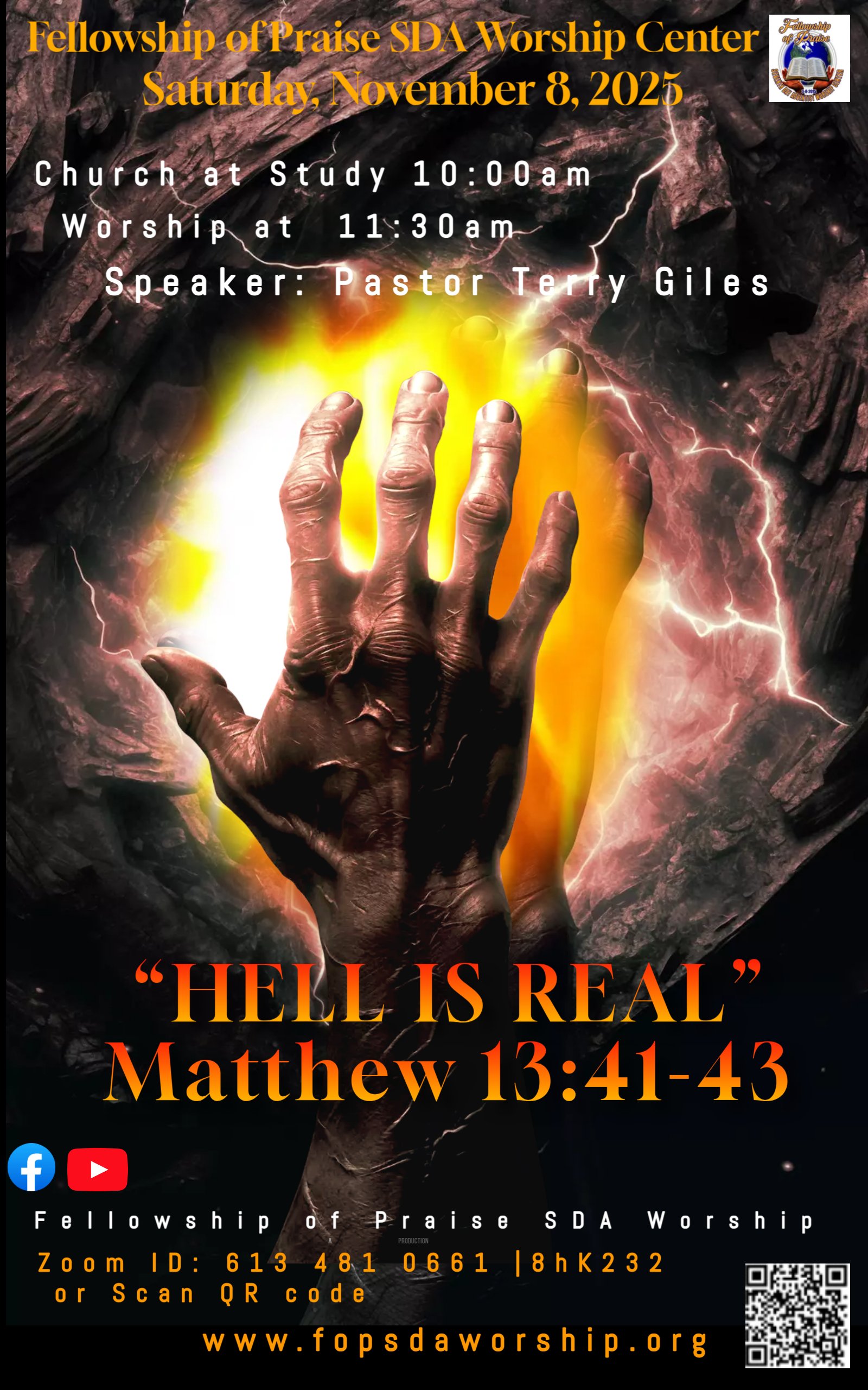 Hell is Real - Pastor Terry Giles