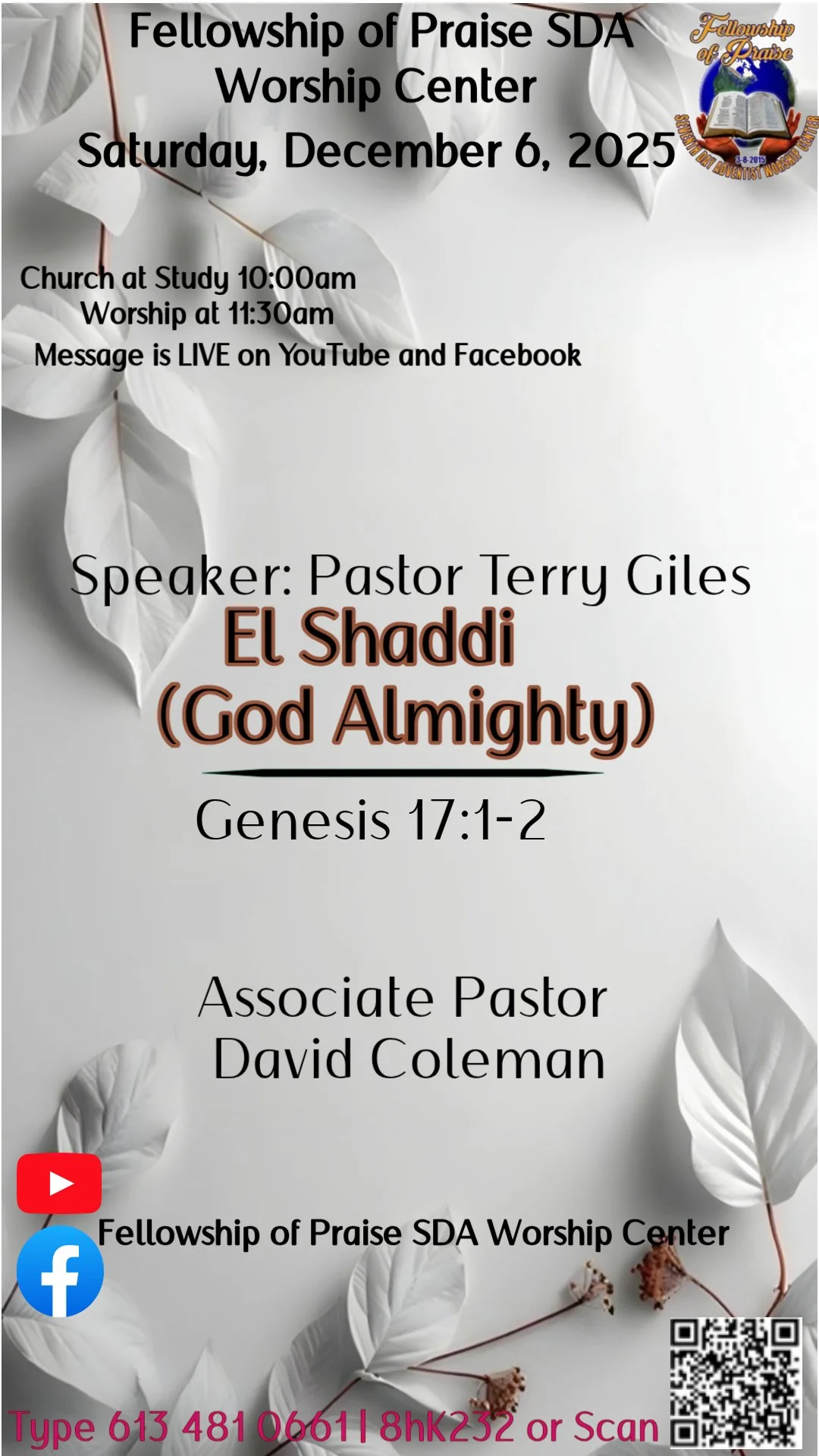 EL SHADDI (GOD ALMIGHTY)