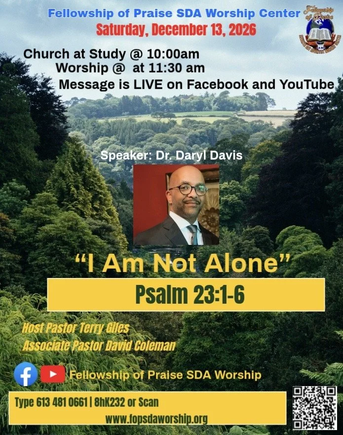 I AM NOT ALONE - PSALM 23:1-6