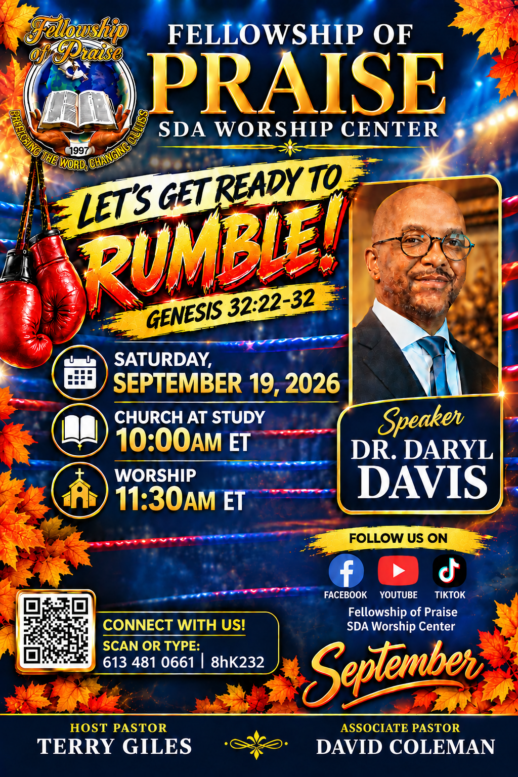 LET'S GET READY TO RUMBLE - GENESIS 32:22-32
