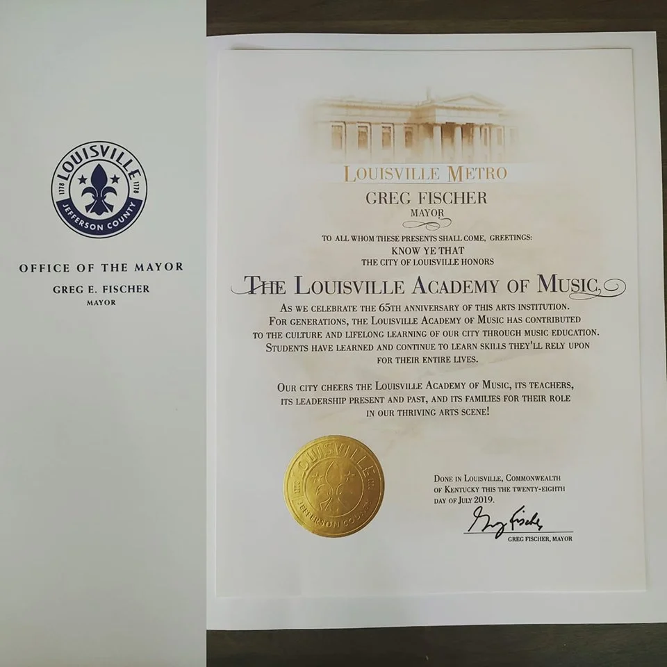 LAM receives proclamation from Mayor