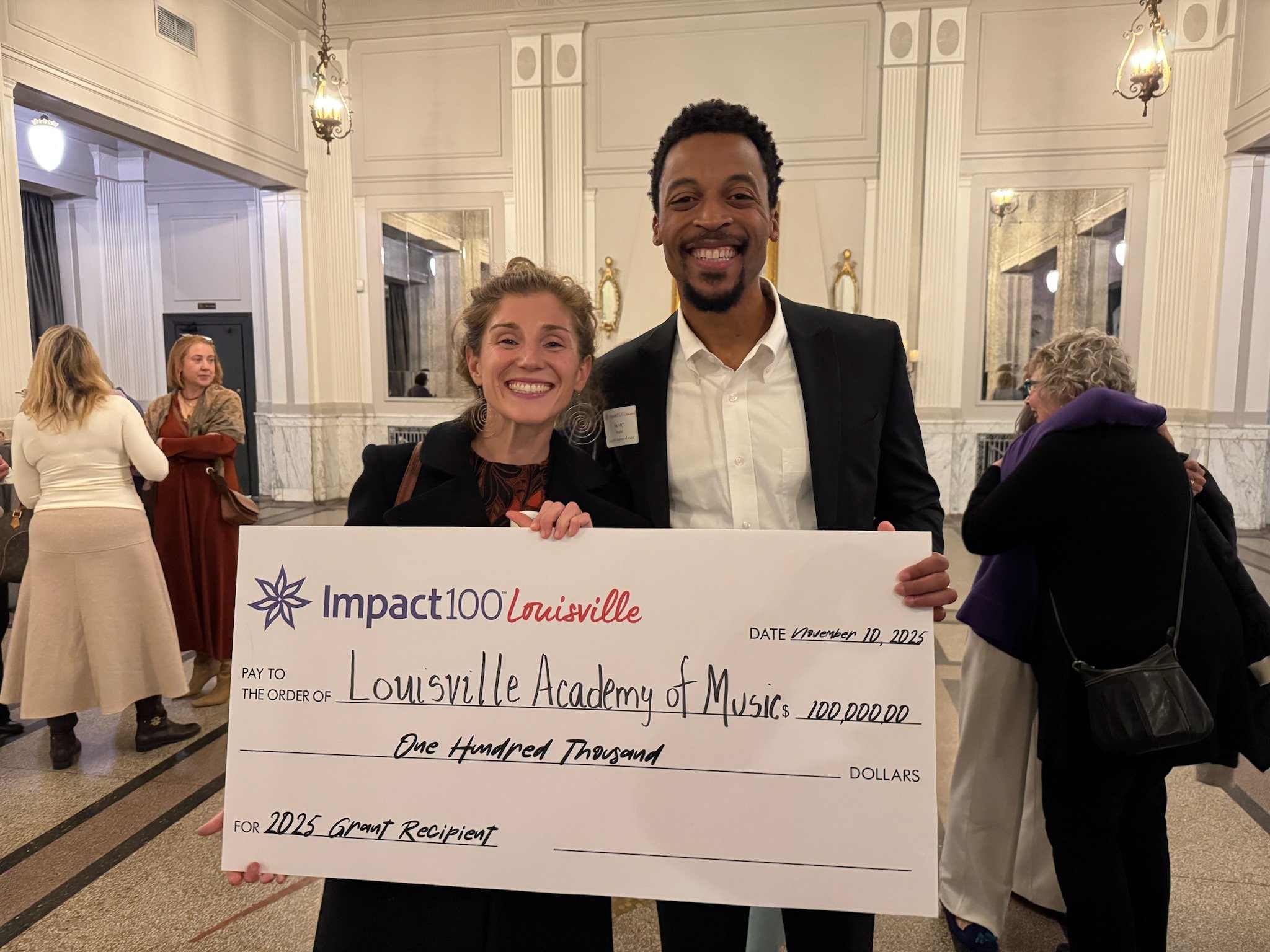 LAM is the recipient of an Impact100 Grant!