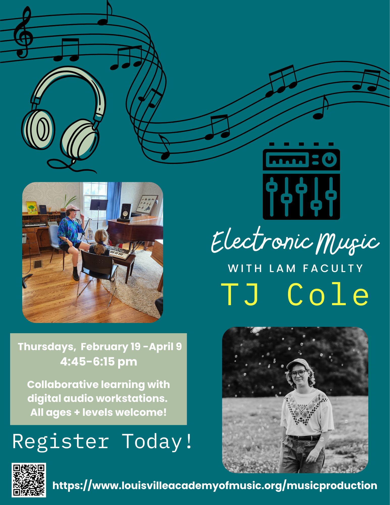 Music Production: Group Class (Sign-Up Required)