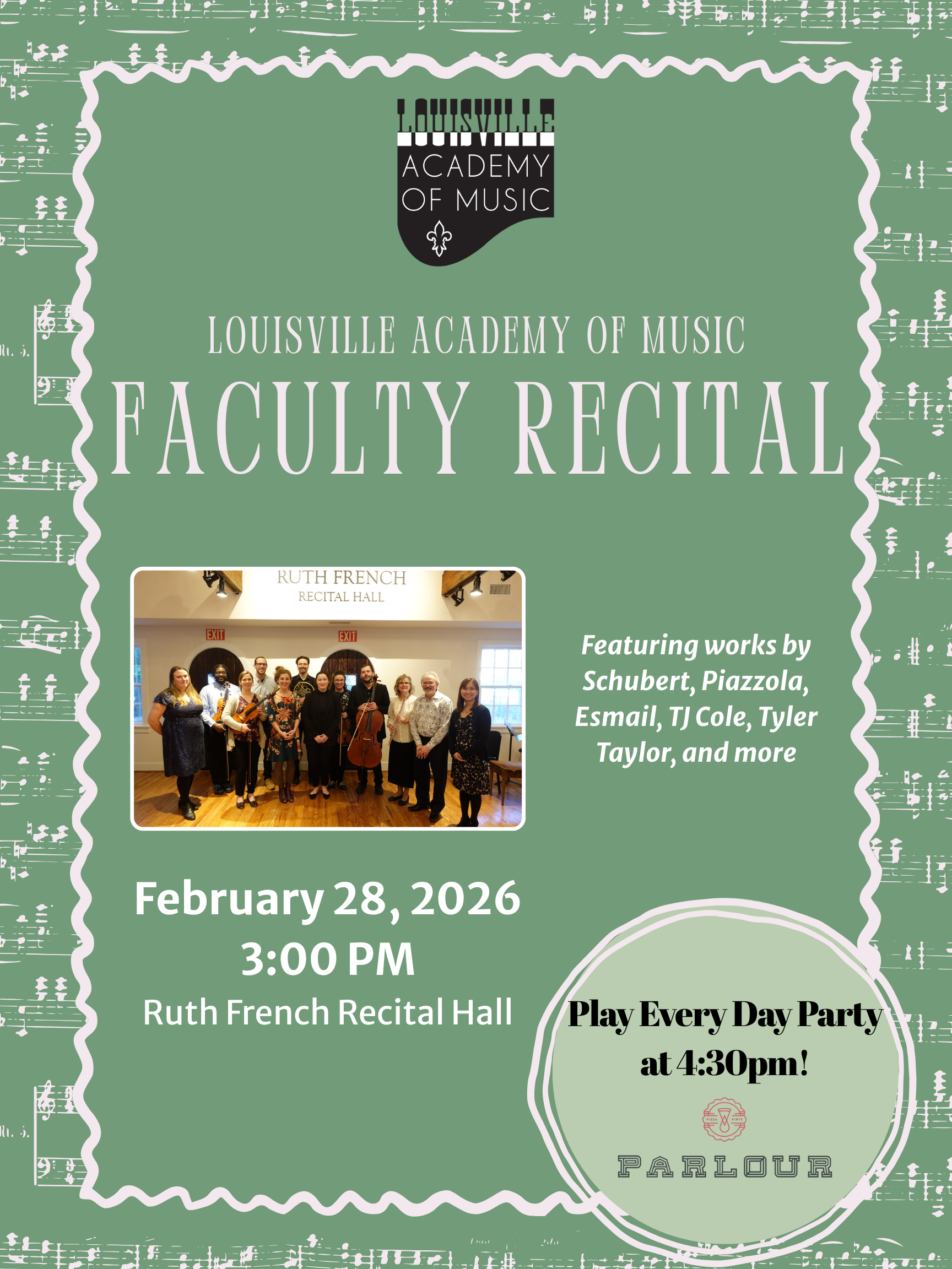 Louisville Academy of Music Winter Faculty Recital
