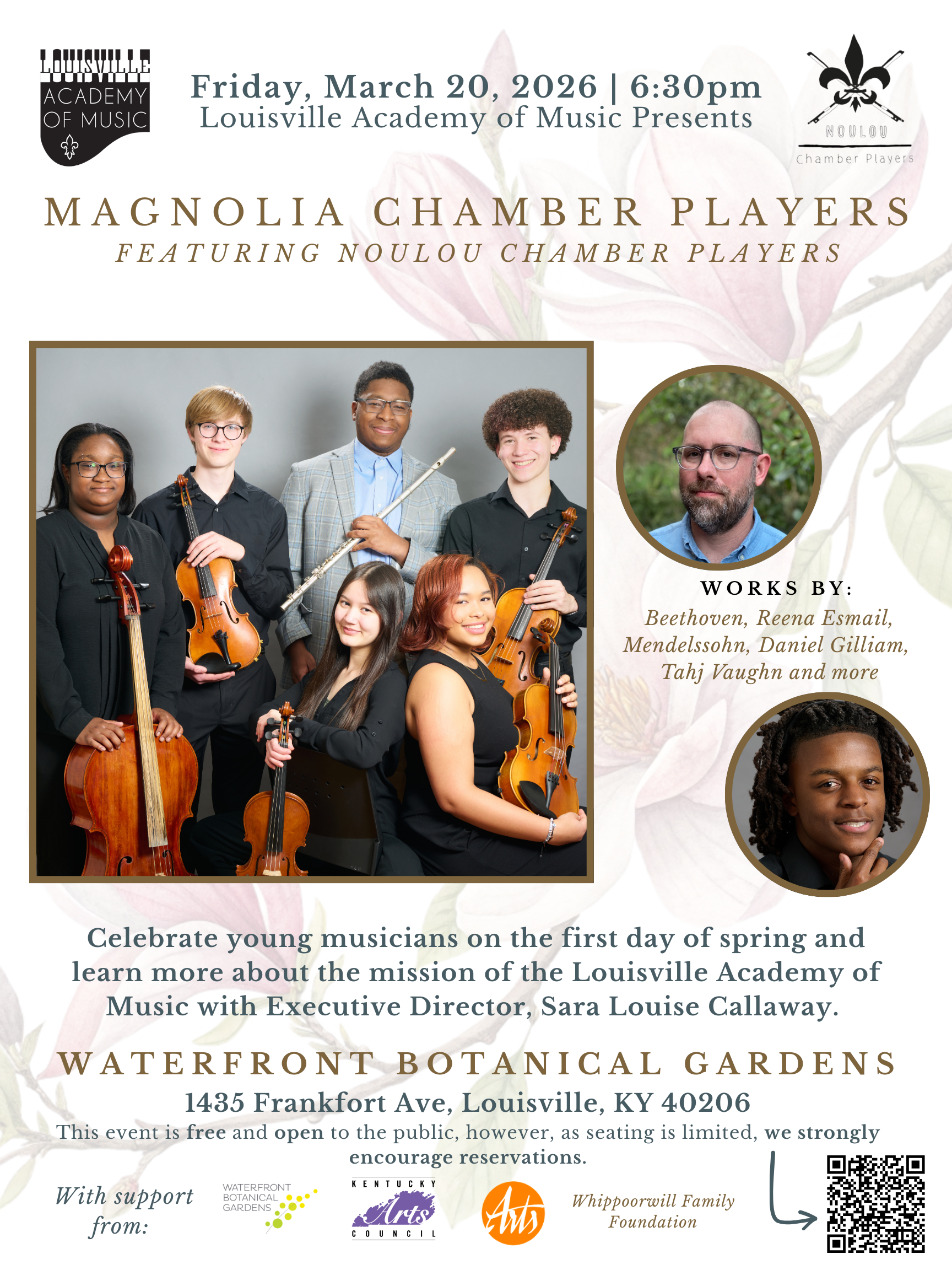 Magnolia Players Spring Showcase with NouLou chamber players