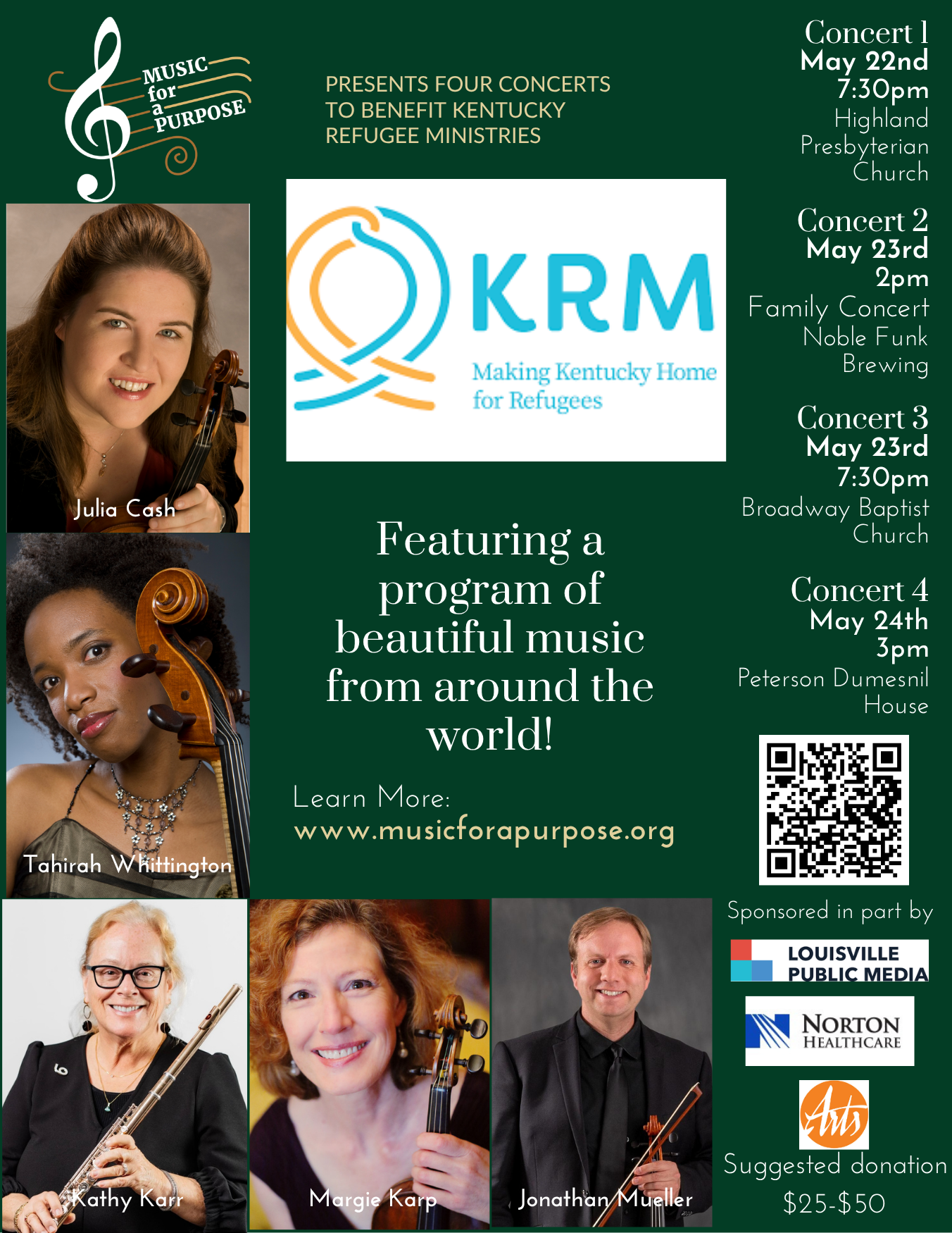 Music for a Purpose Performance ft. LAM Students - Free Event!