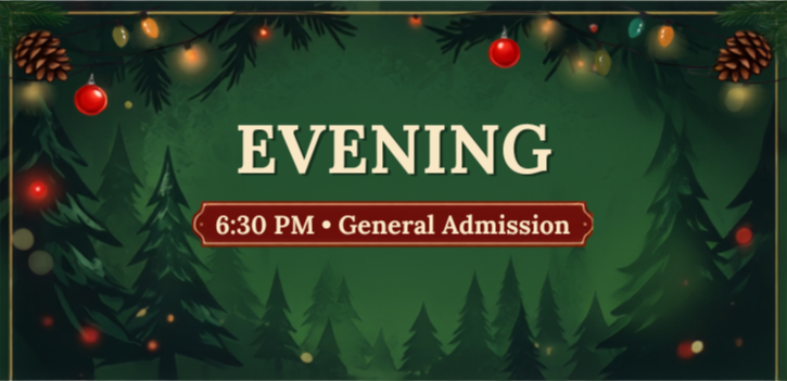 Evening (6:30pm) - General