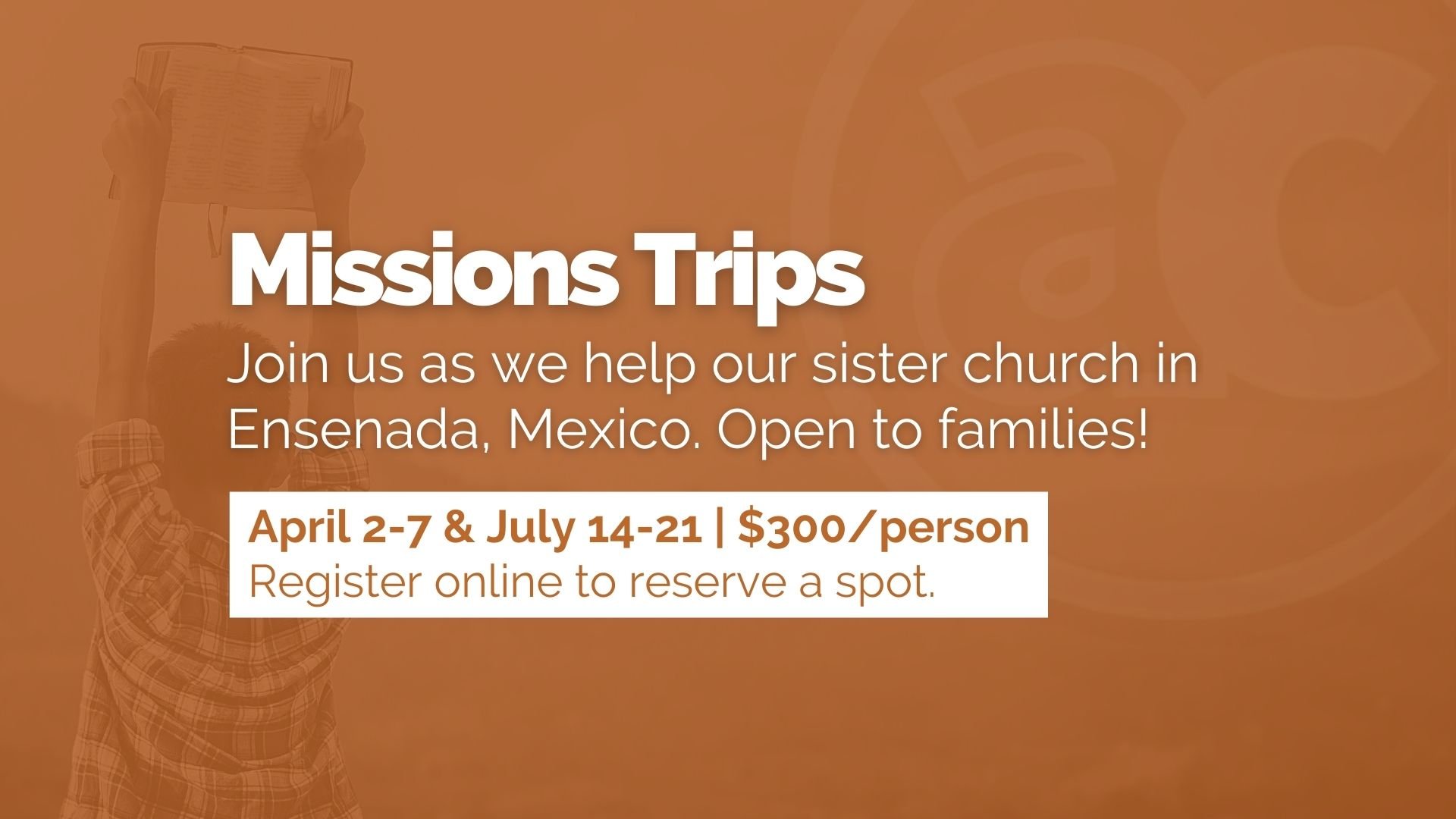 missions trips canada