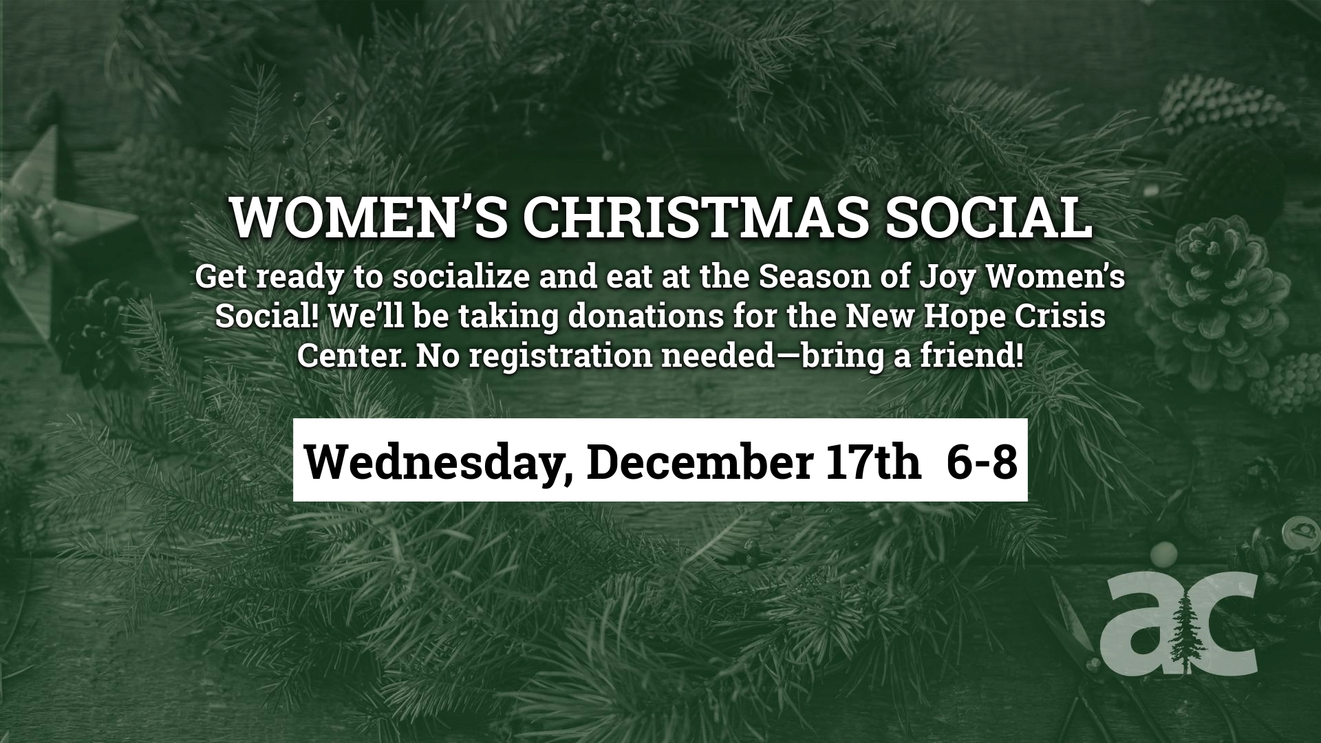 Season of Joy: A Women’s Christmas Social