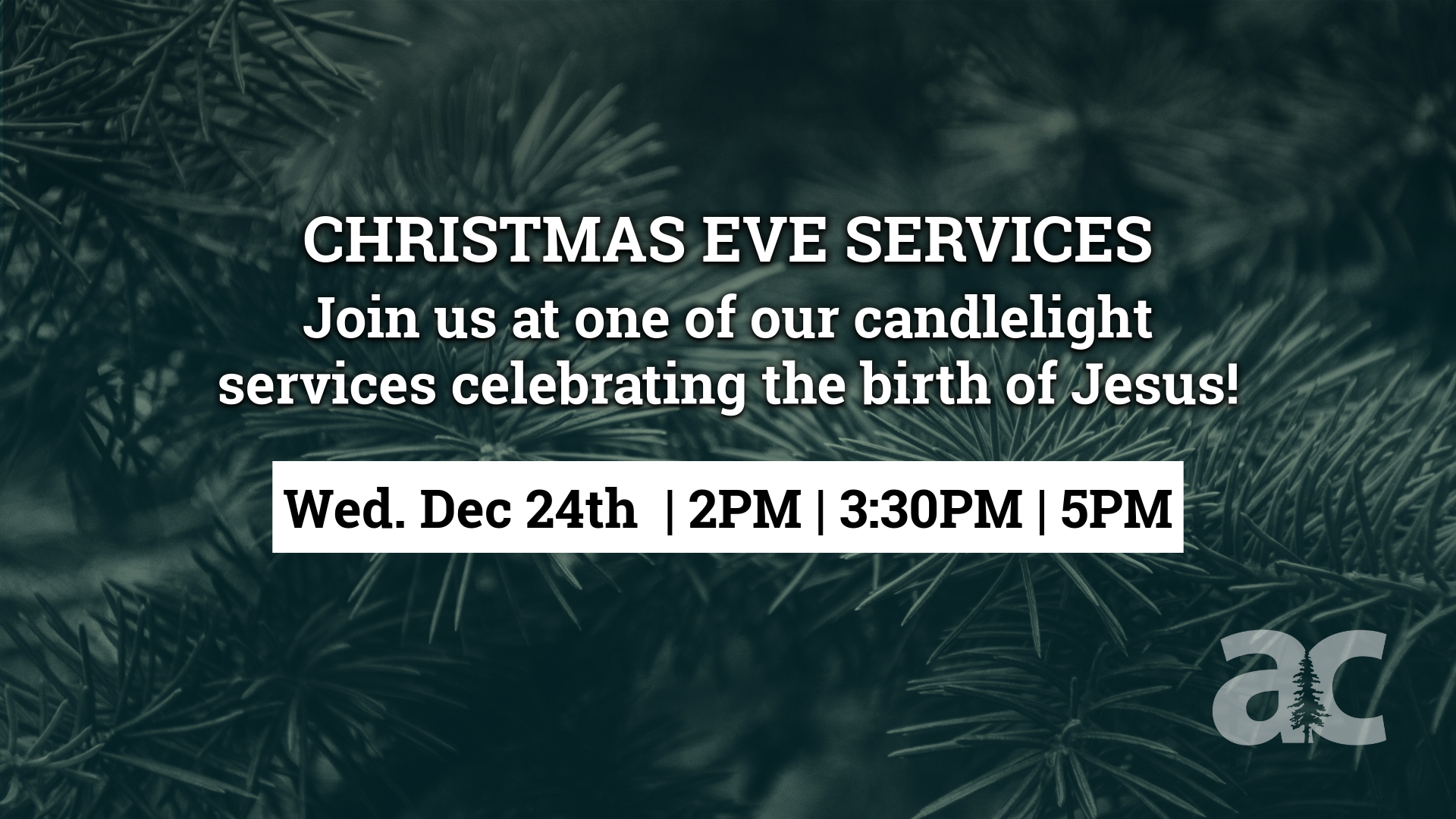 Christmas Eve Services