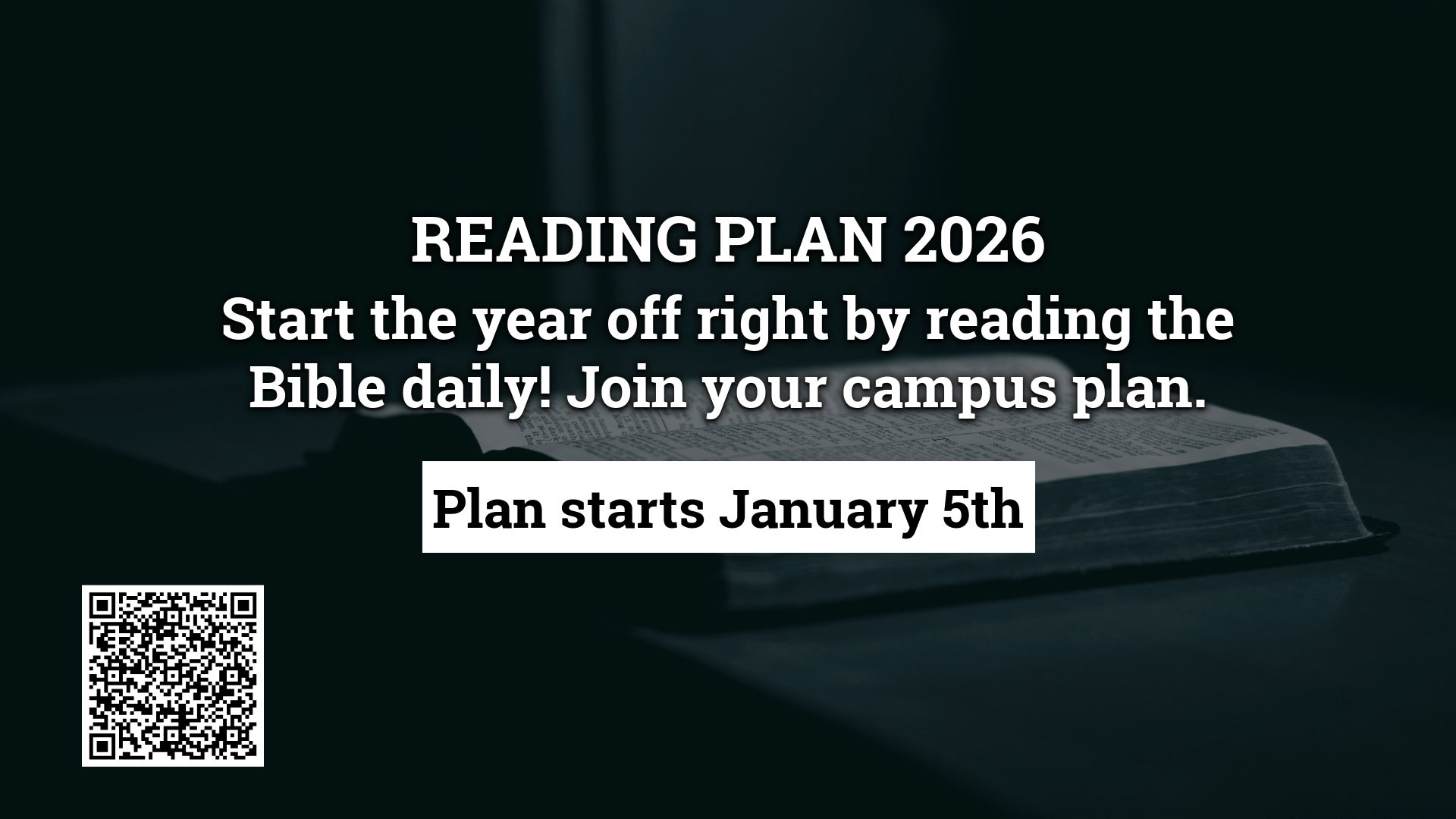 Bible Reading Plan