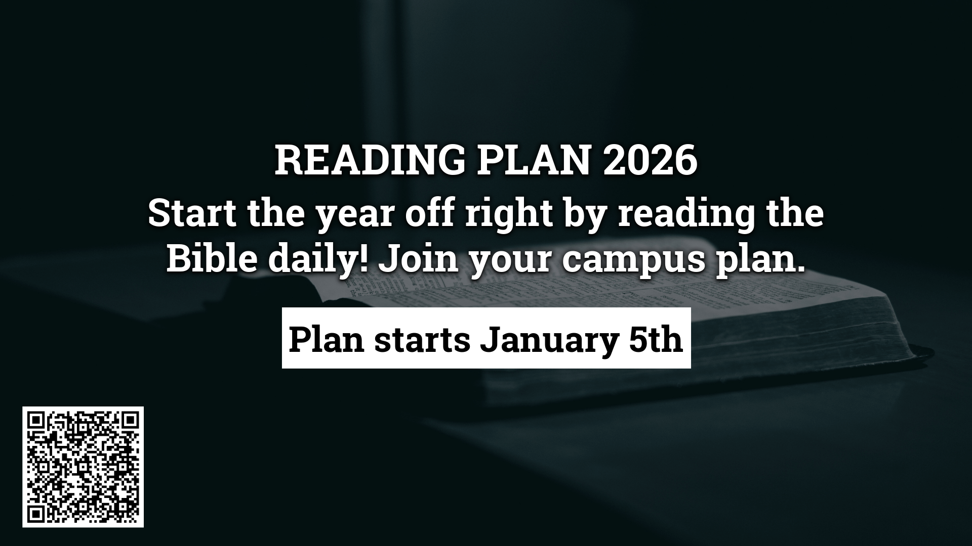 Bible Reading Plan 
