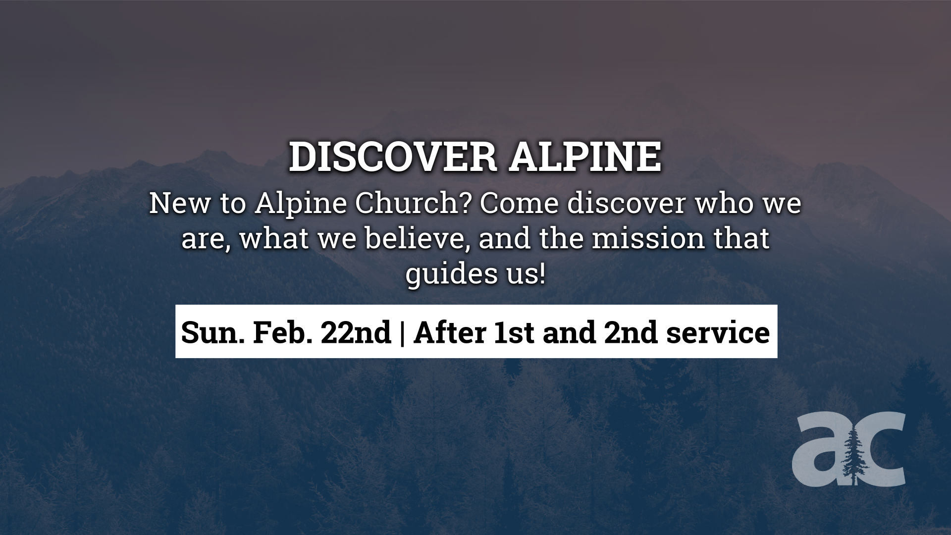 Discover Alpine -Layton