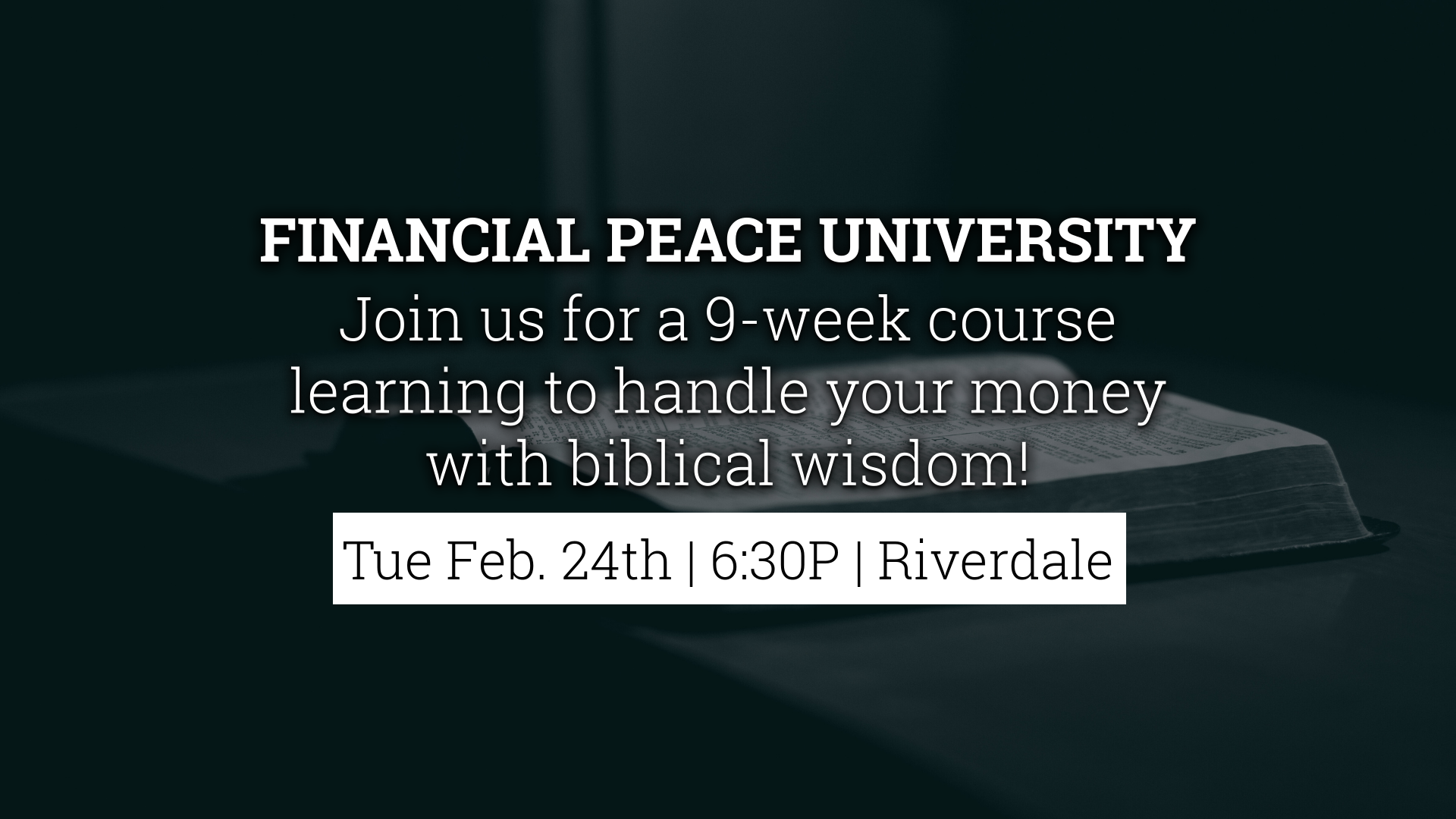 Financial Peace University