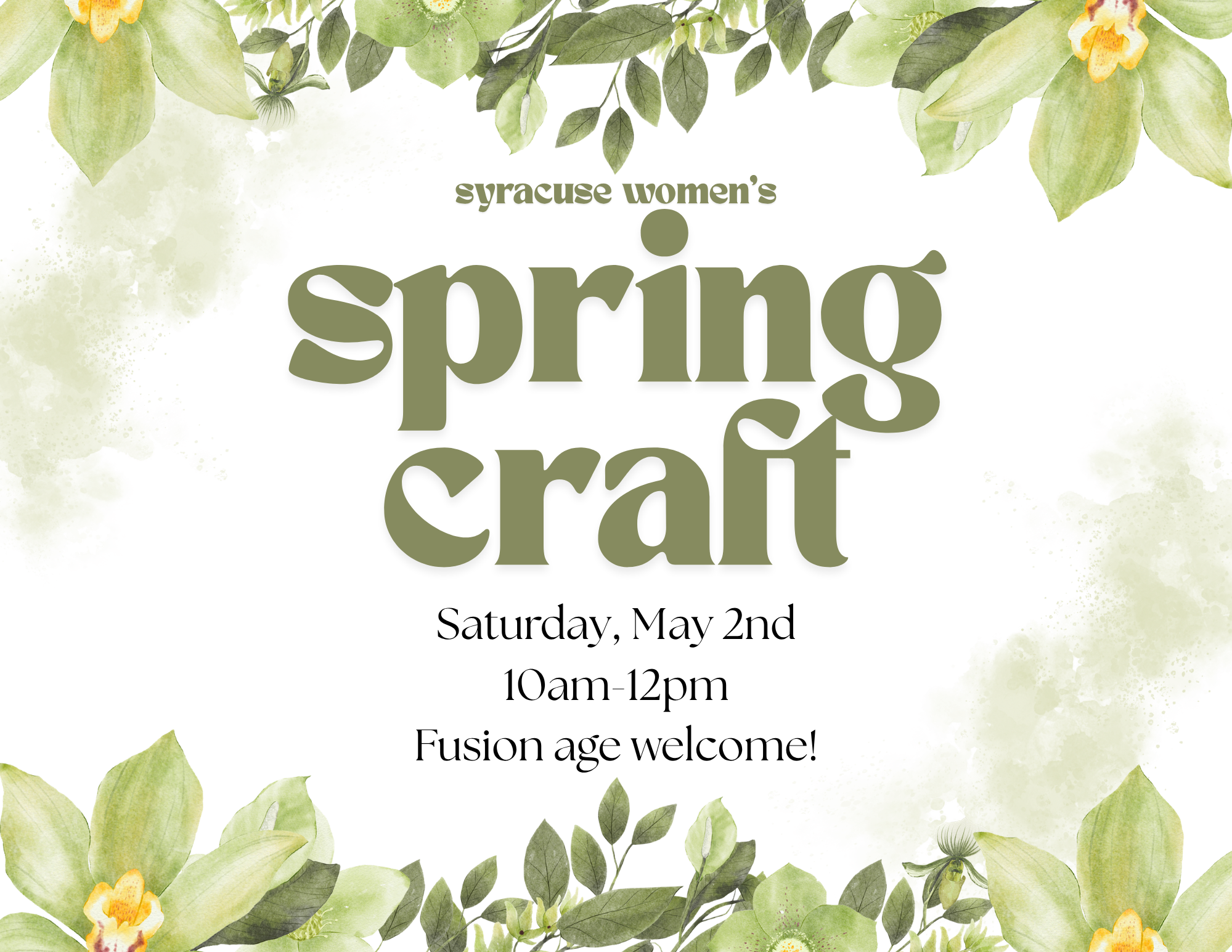 Women's Spring Craft