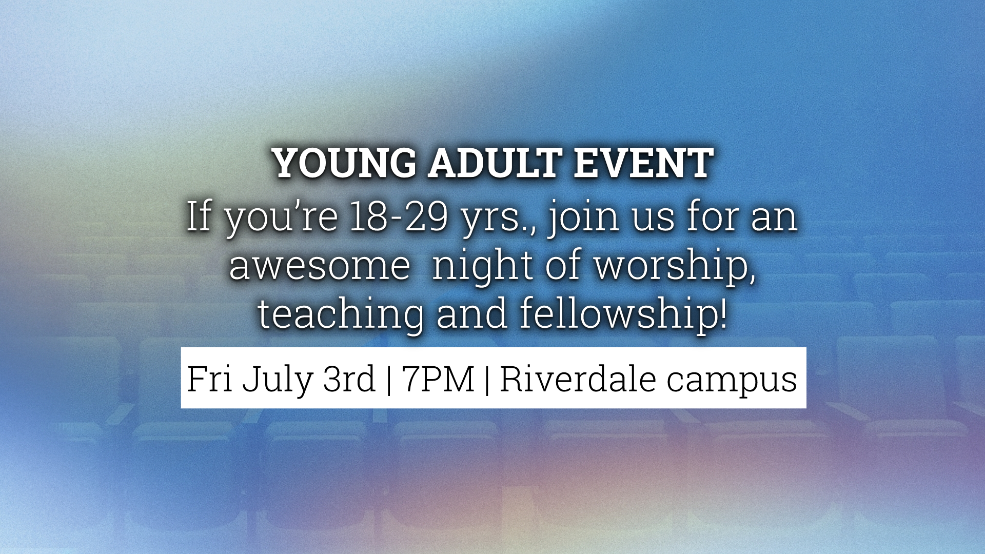 Young Adult Event