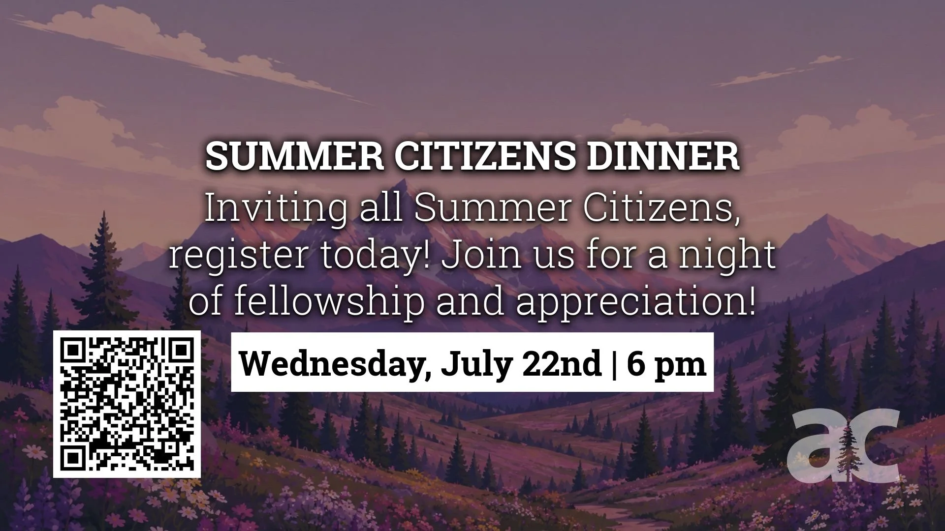 Summer Citizen's Dinner