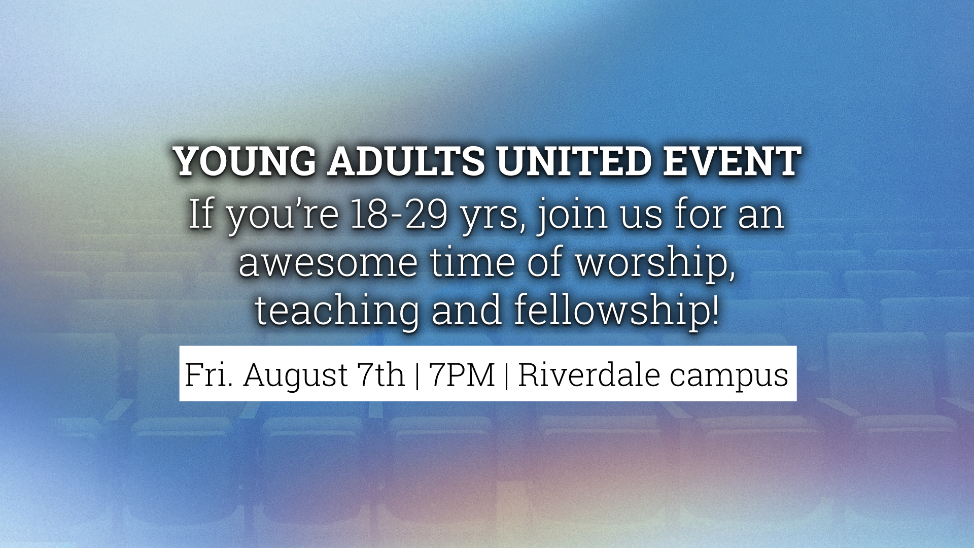 Young Adult United Event