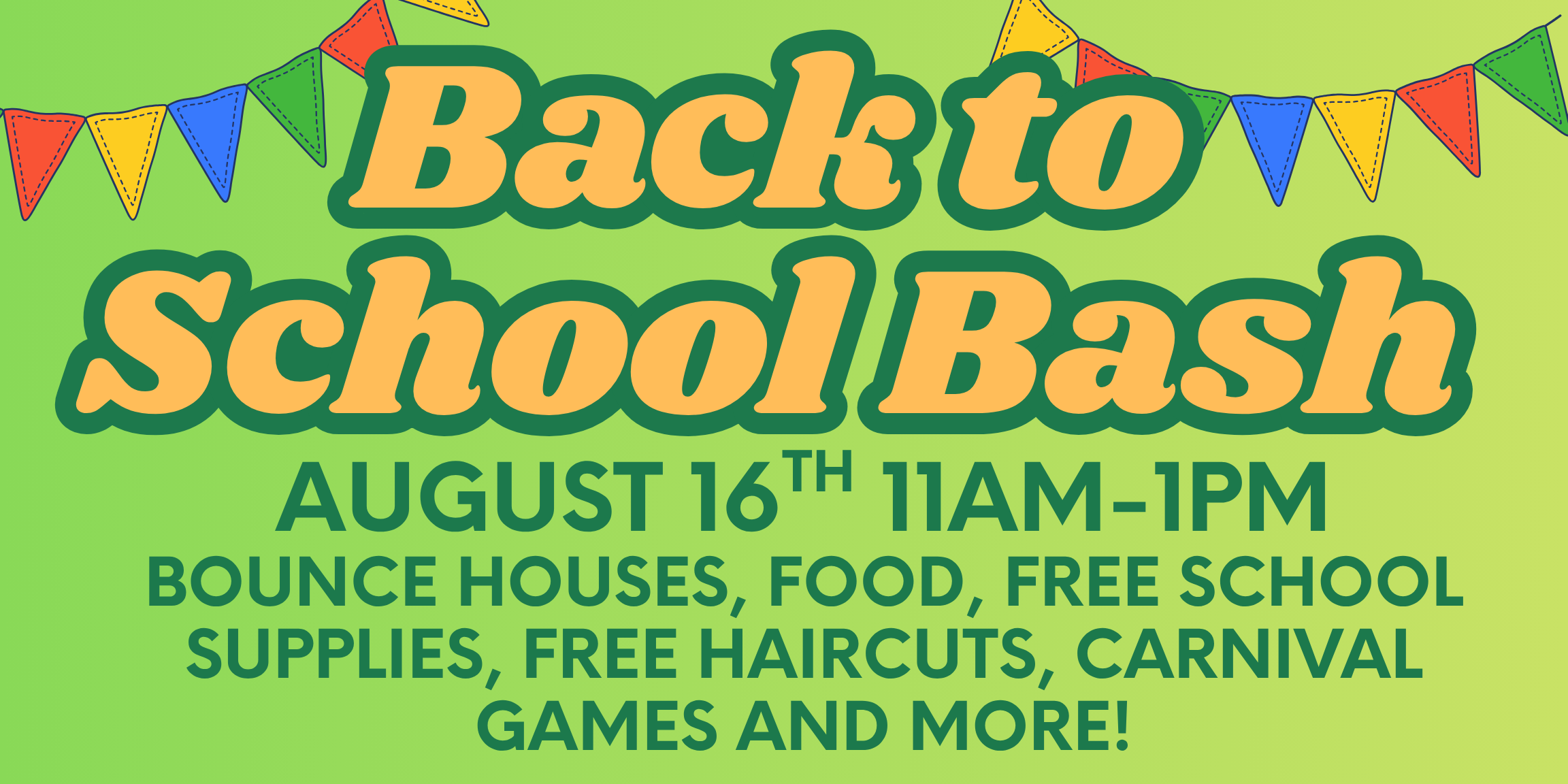Back to School Bash!