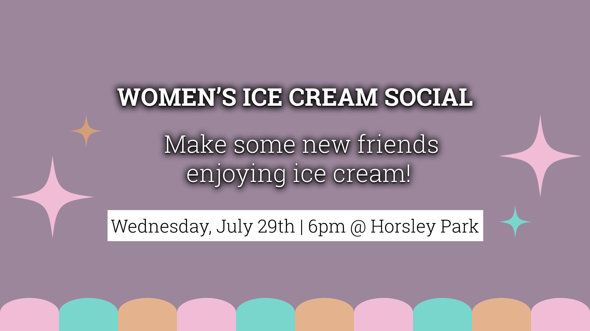 Women's Ice Cream Social