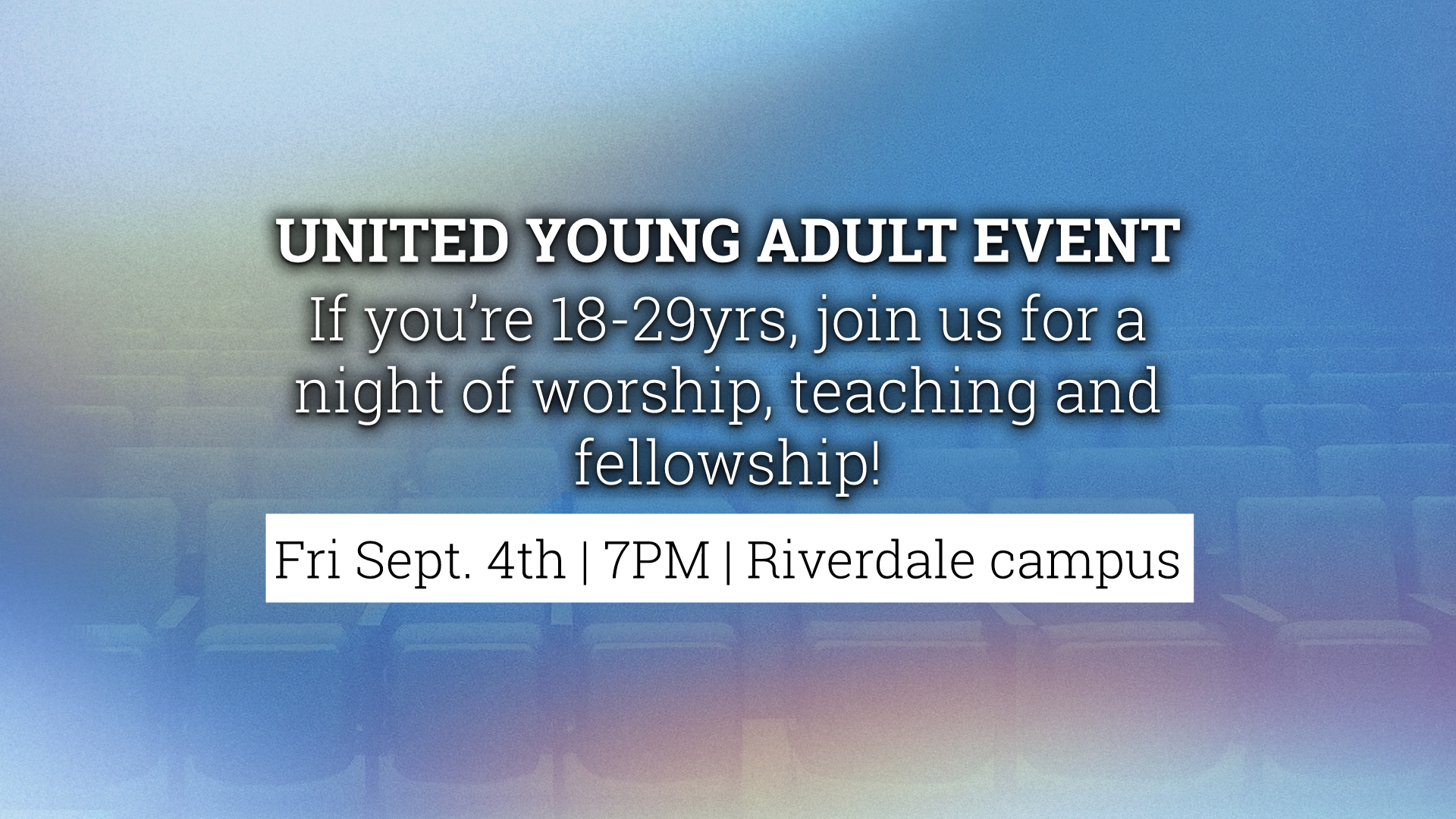 Young Adult United Event