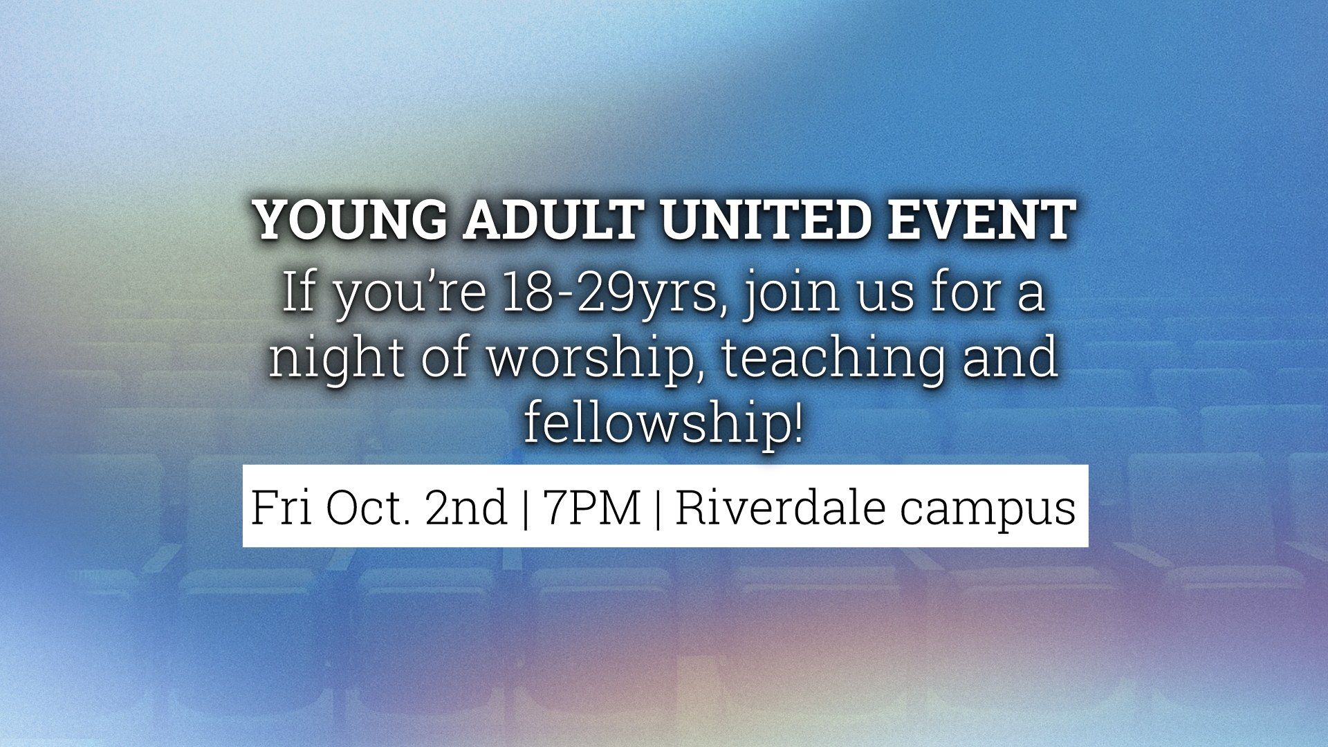 Young Adult United Event