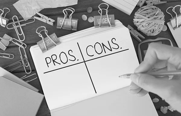 WHY YOUR PRO VS. CON LIST IS FAILING YOU