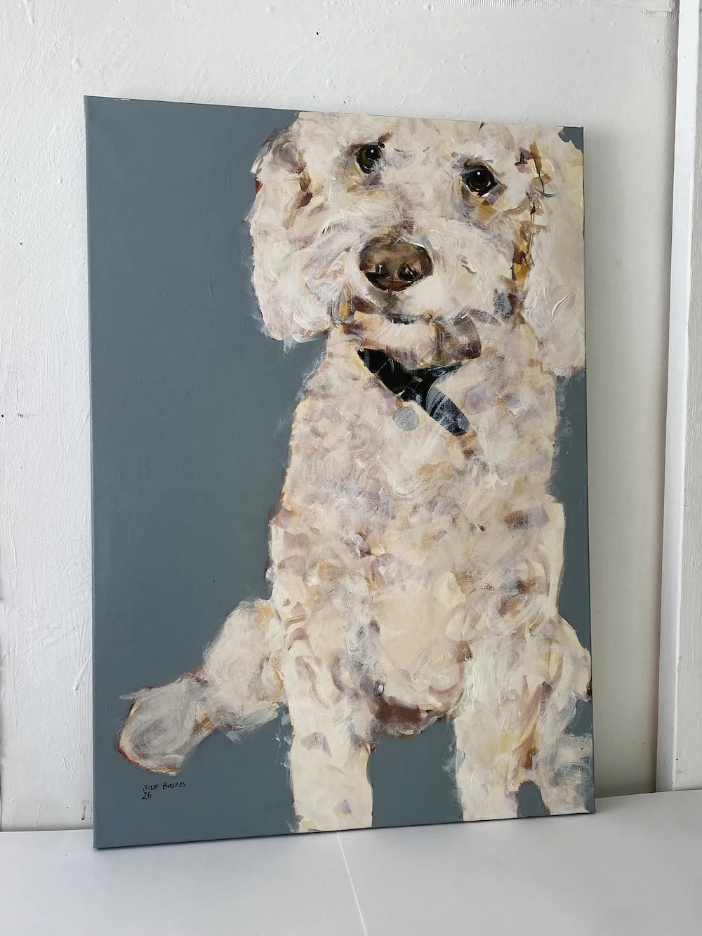 'Goldendoodle' Original Dog Painting by Samantha Barnes copy.jpg