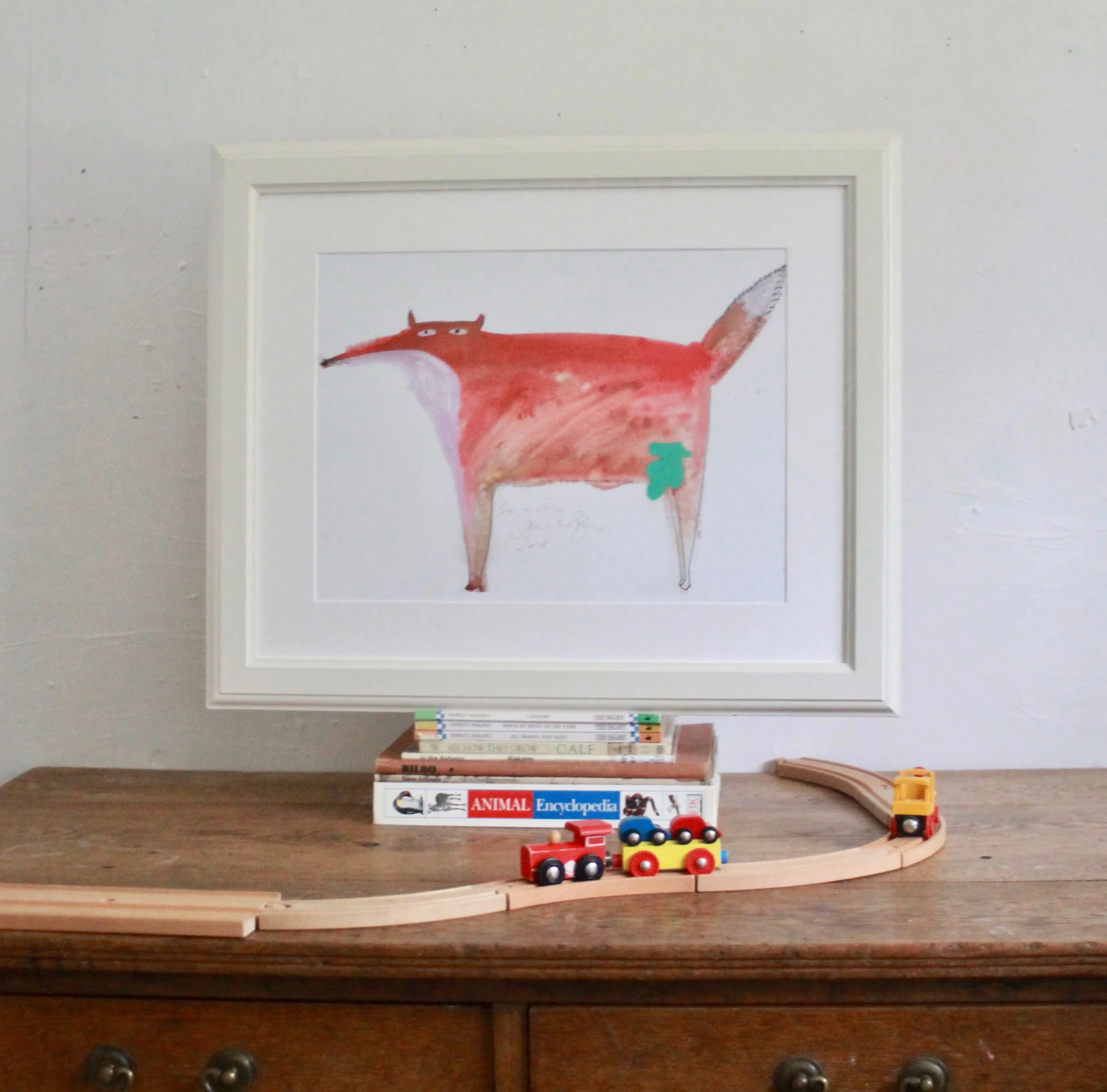 'Fox in a Fig'  Hand Signed Open Edition Print