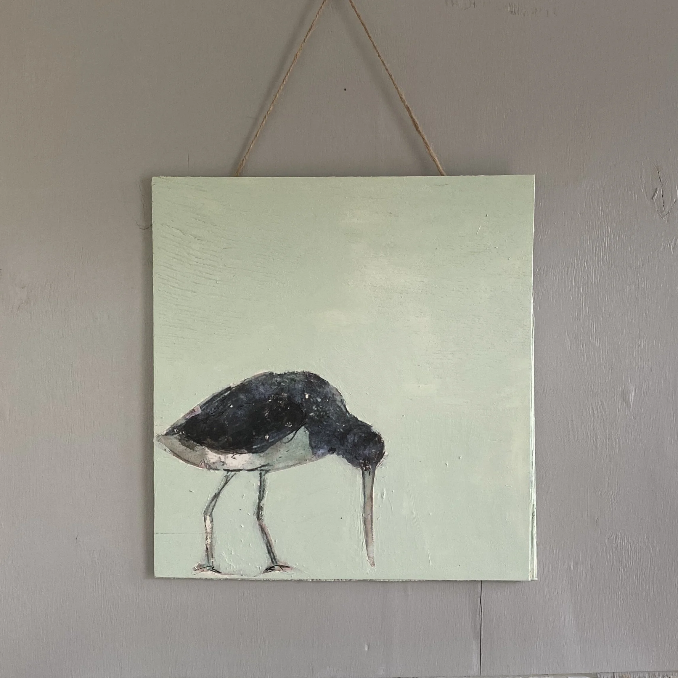 'Oyster Catcher'  SAMPLE Printed Painting