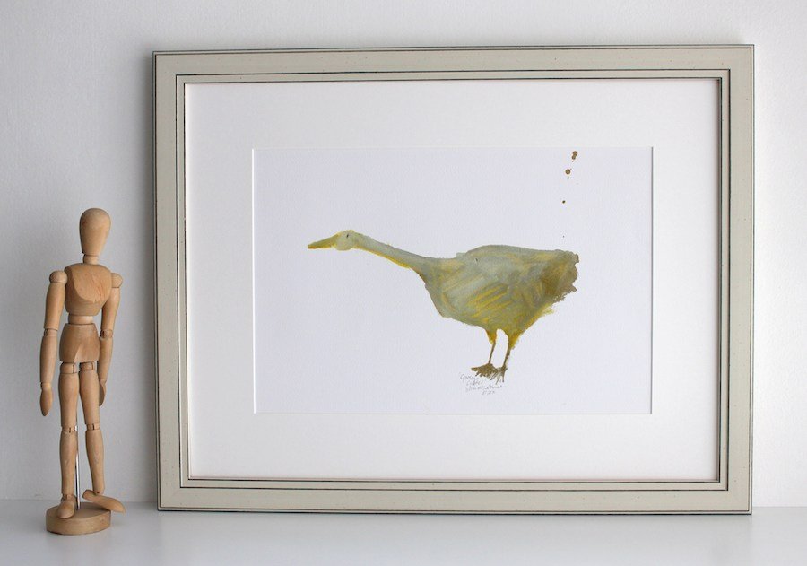 Goosey Gander Art Print