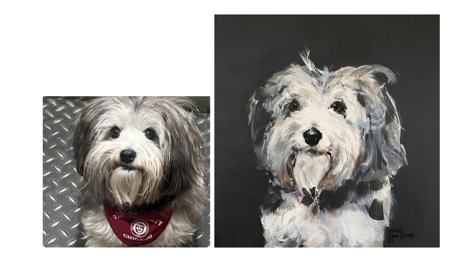 Dog Commission Painting