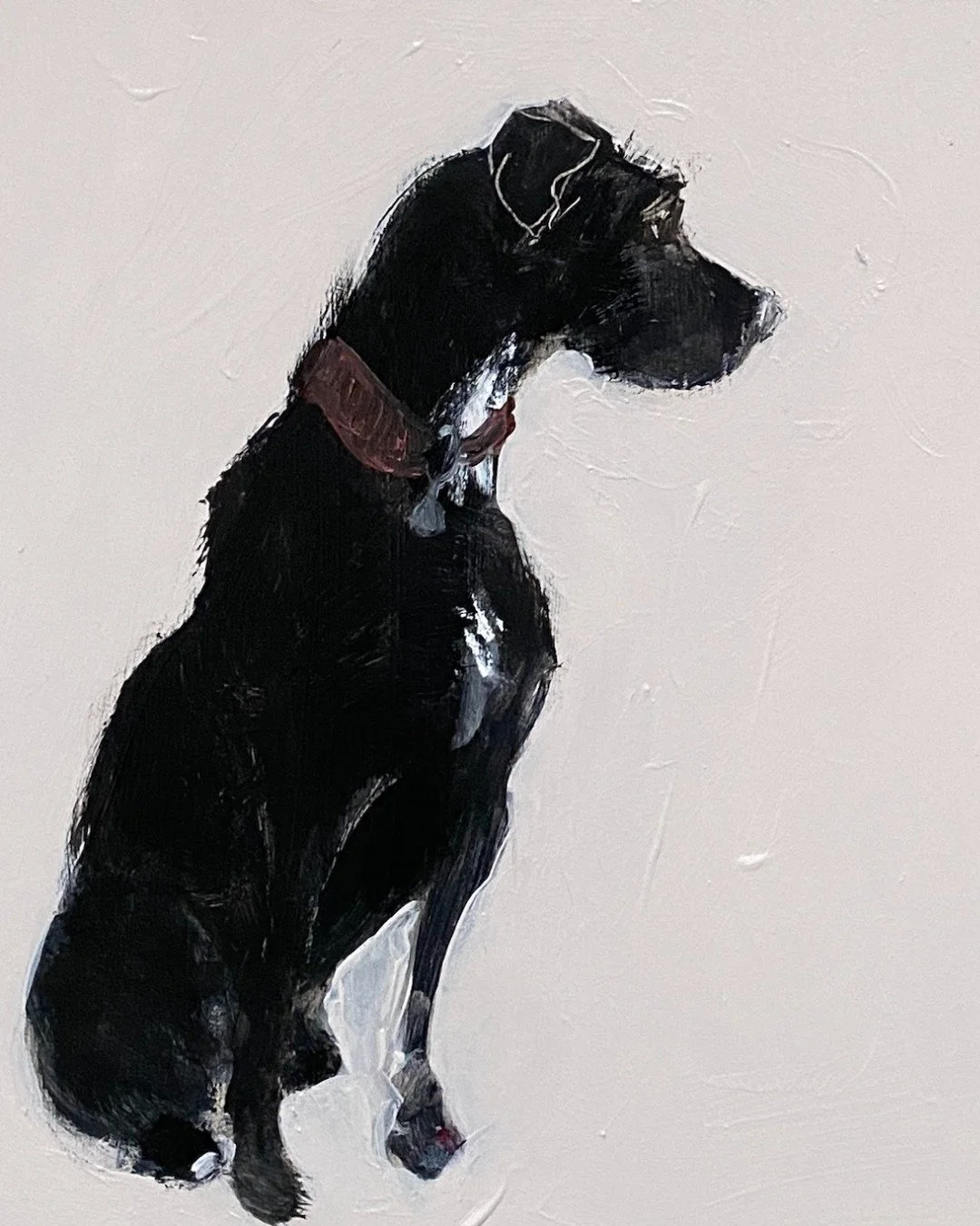 A couple of Novembers ago I set myself a project of painting 'A Dog A Day' in order to find my hand drawing them once more.

It was a wonderful project, I asked my friends over here on Instagram to send me photographs of their dogs and I would have a
