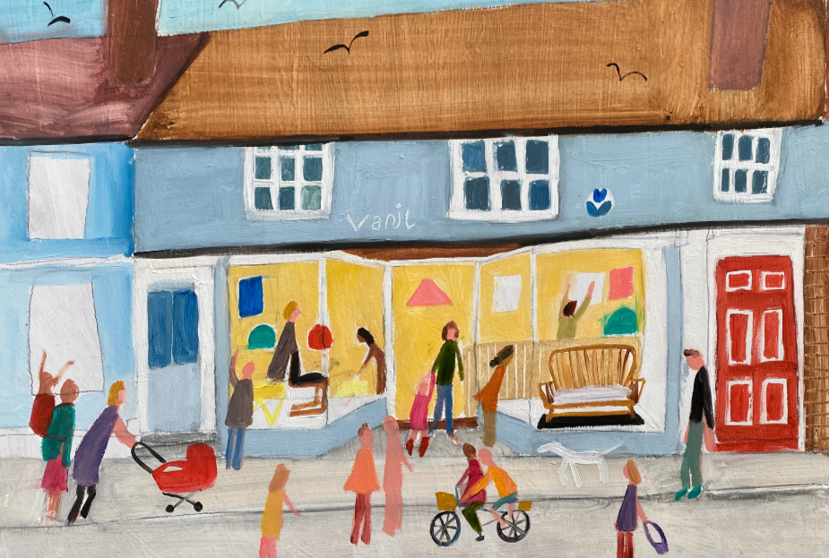 'Vanil'.  Oil on Board.  25 x 20cm. 2025 (Sold)