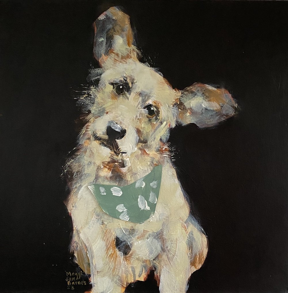 Original Dog Portrait Painting by Samantha Barnes .jpeg