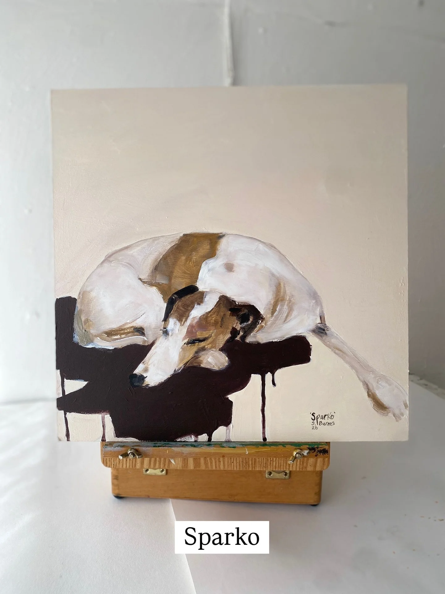 A little share of a dog painting ❤️ 
Oil on board
40 x 40cm 
(Available in my shop) 

#DogPortrait
#PetPortrait
#DogArt
#CustomPetPortrait
#DogPainting
#PetPortraitArtist
#AnimalArt
#DogLoversArt
#DogArtist
#CommissionedArt
#PetPortraitCommission
#Ar