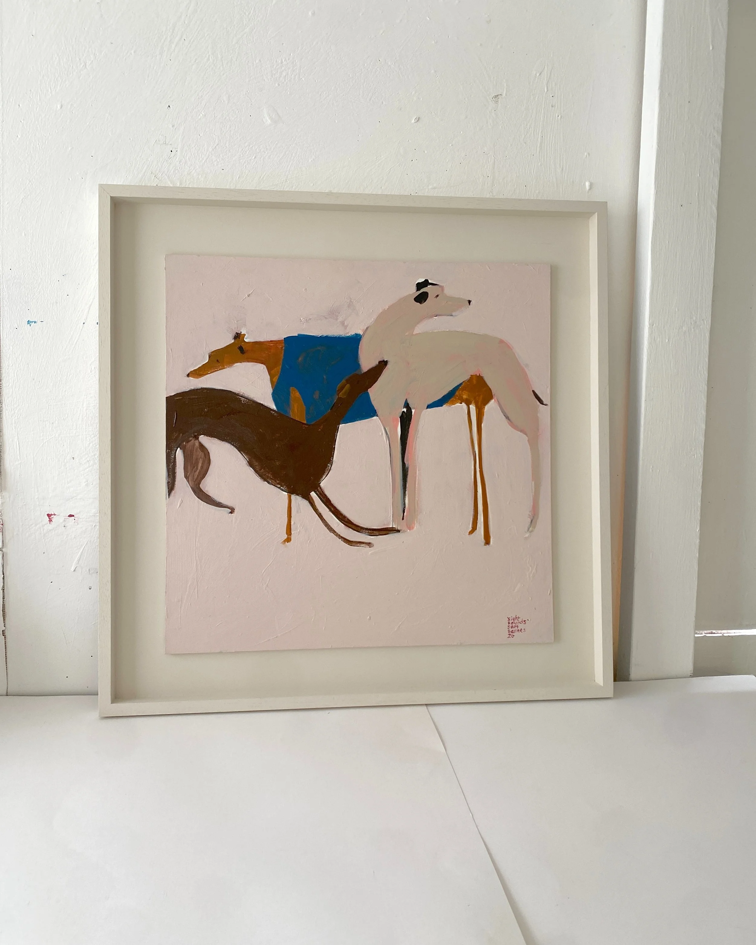Thank you SO much everyone.

'Sighthounds' won the day - and the frame ❤️

68% of 499 votes

I am forever grateful
Sam x 
Ps...will order another frame soon for Soundo x 

(Sighthounds and their beautiful frame will be available on my website soon)

