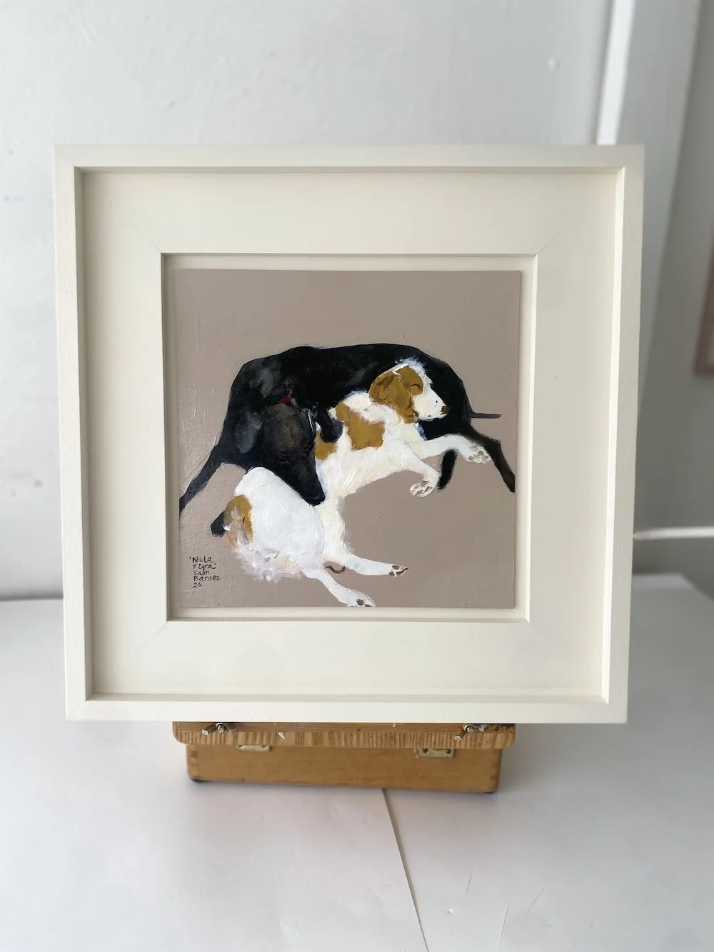 Lyra & Nala on taupe copy.JPG