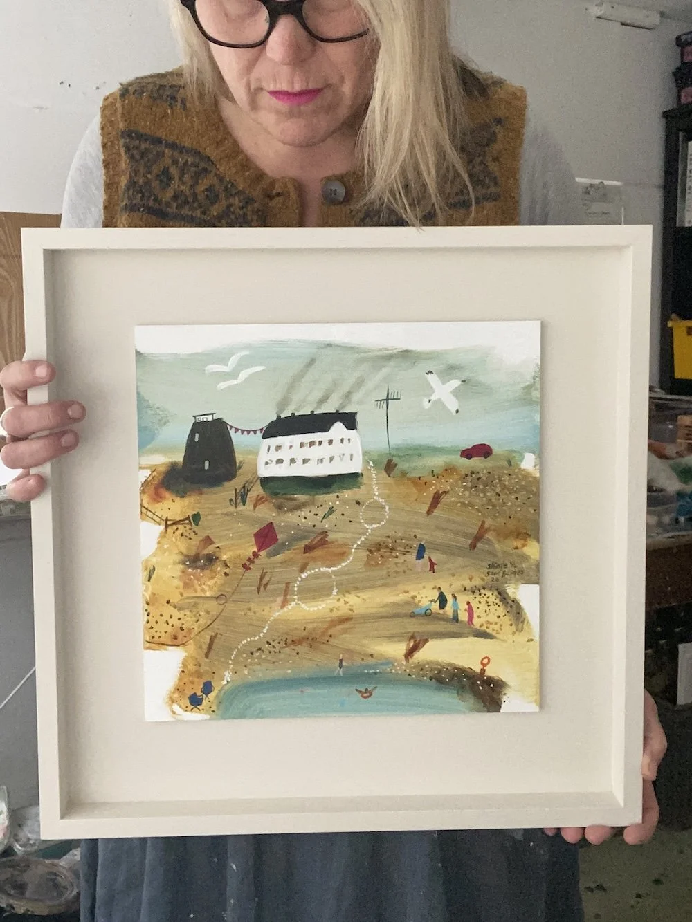 'Shingle Street' Painting by Samantha Barnes1.jpg