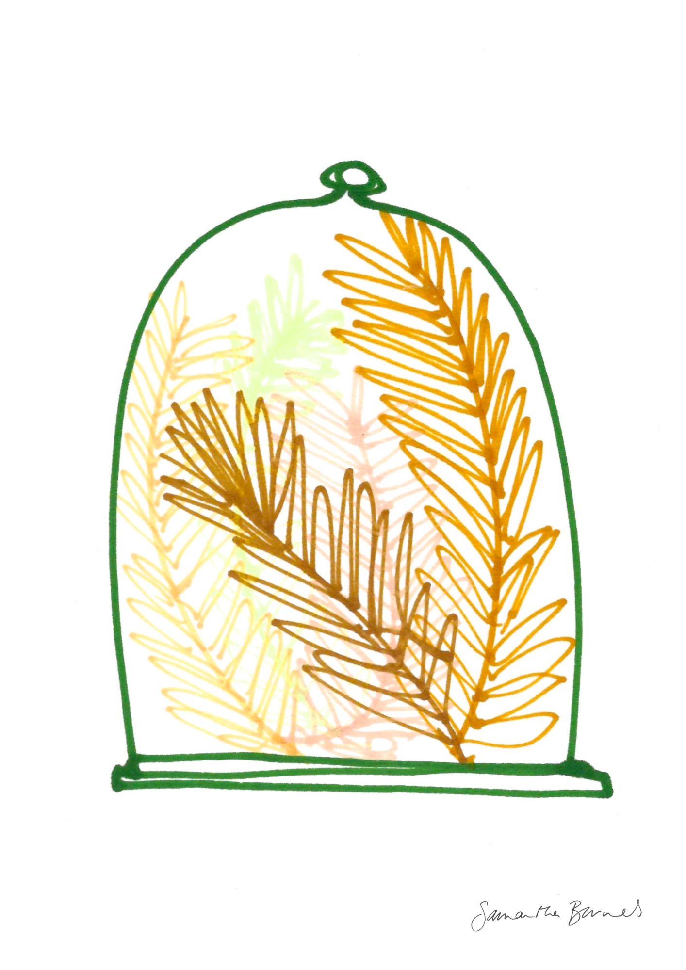 'Herby Dome' Master Inkterior Print by Samantha Barnes, signiture .png