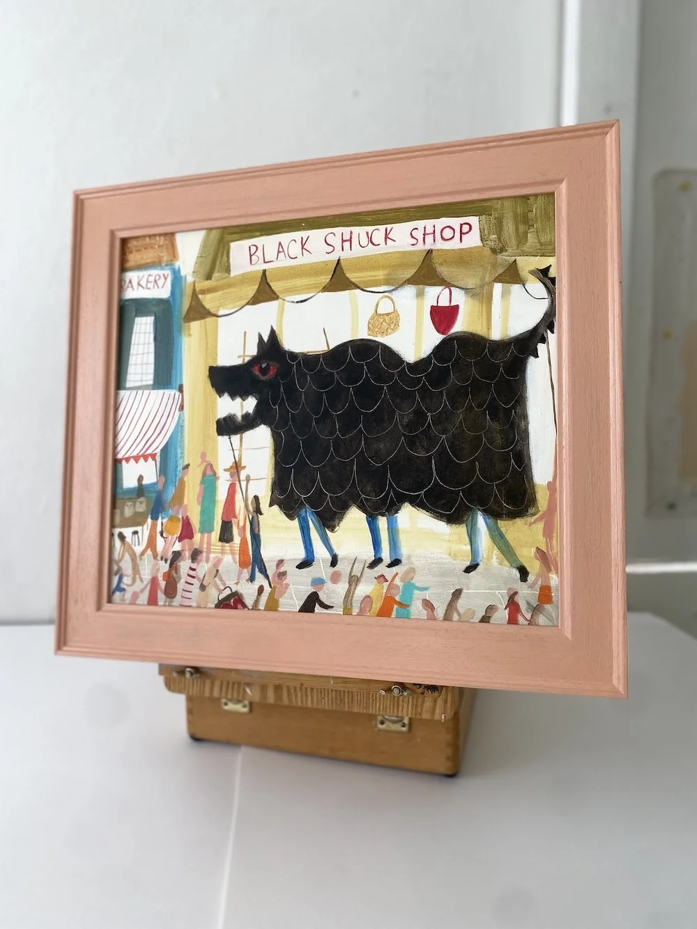 'Shuckly Does It'. Original Oil Painting by Samantha Barnes 1.jpg