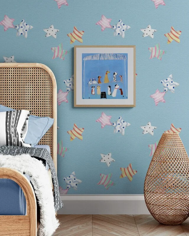 'Clay Dogs'. Dog Art Print by Samantha Barnes Artist.jpg