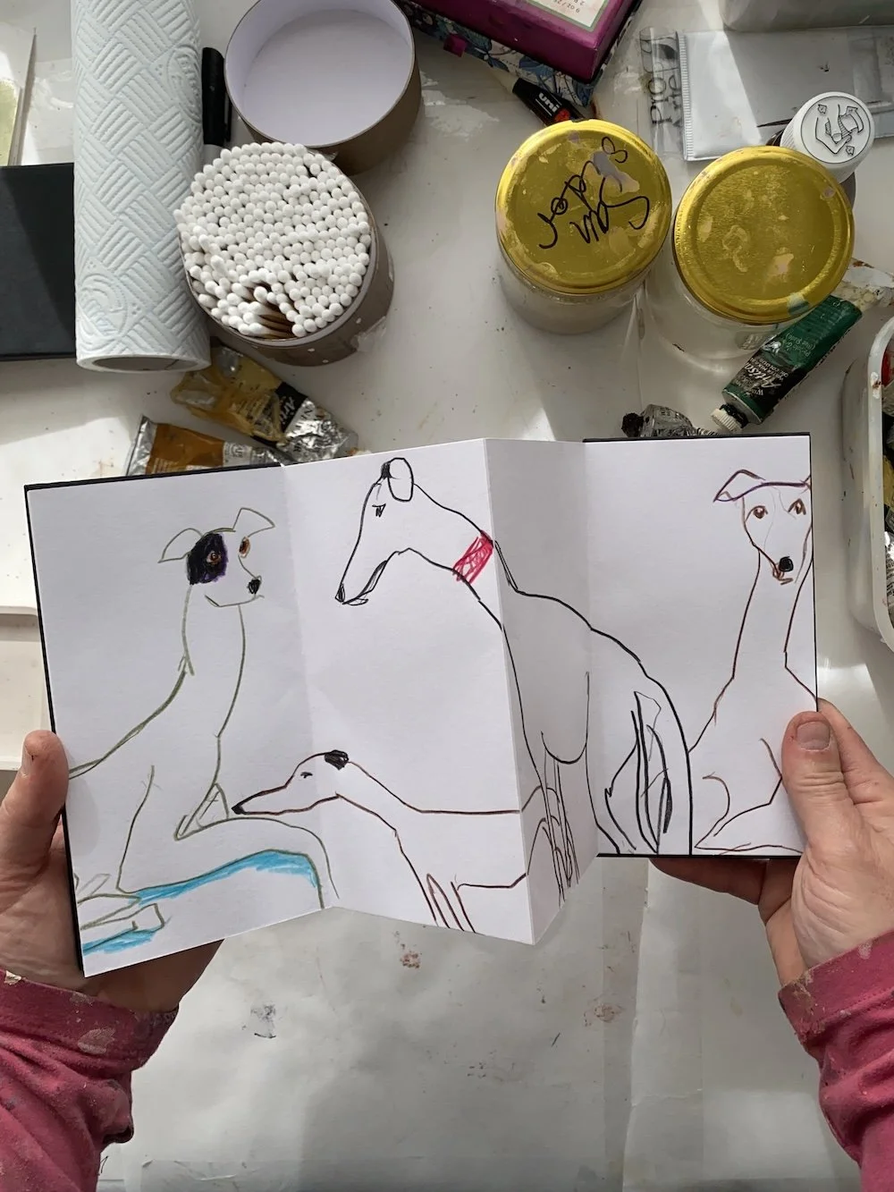 Samantha Barnes 12 dogs sketchbook artist5.jpg