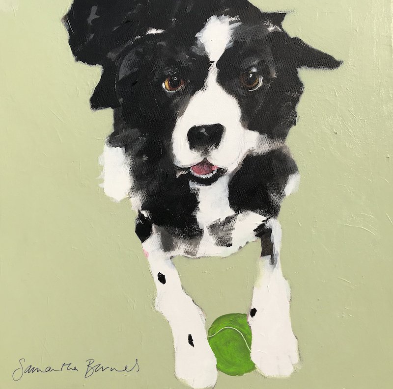 'Border with Ball' Master Signed Art Print by Samantha Barnes copy.jpg