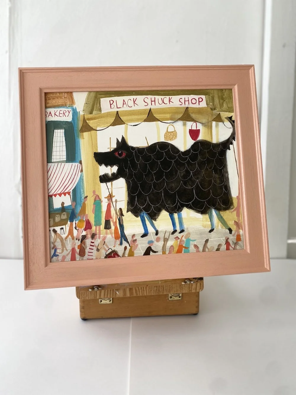 'Shuckly Does It'. Original Oil Painting by Samantha Barnes 2 copy.jpg