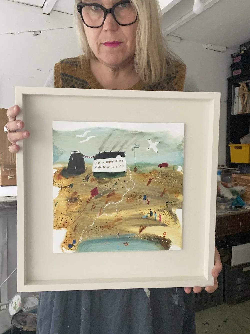 'Shingle Street' Painting by Samantha Barnes 4.JPG