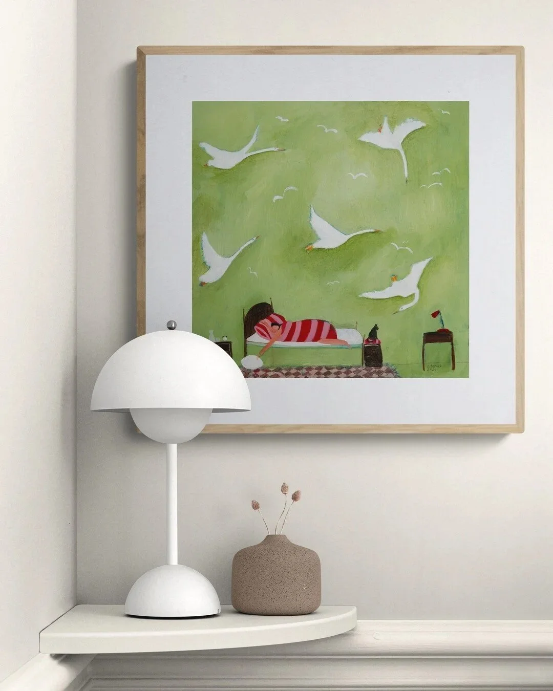 %27Swanning+Off%27.+Art+Print+by+Samantha+Barnes.jpg