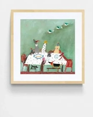 'Special Treat' Dog Inspired Art Print on Watercolour Paper